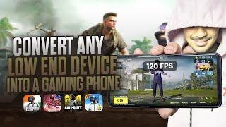 Convert any low end phone into a gaming phone without pc without custom recovery