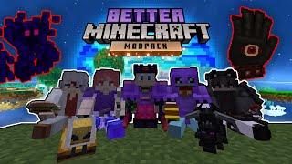 We Survived 100 Days in Better Minecraft [5 Friends]