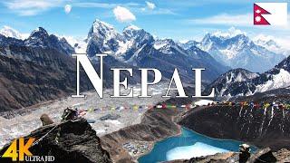 Nepal 4K Ultra HD • Stunning Footage Nepal, Scenic Relaxation Film with Calming Music.