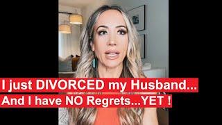 Woman in her Late 50's DIVORCES her Husband...but DOESN'T think she'll EVER come to Regret It