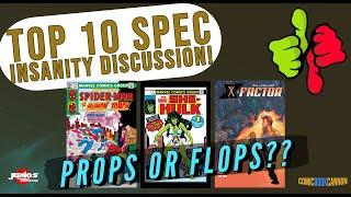 Top 10 HOTTEST Comics of the Week: Props or Flops Spec Discussion