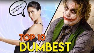 Top 10 Dumbest Thing Said by Bollywood Celebrities | Simbly Curious