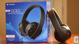 The NEW 2018 Sony Playstation Gold Wireless Headset REVIEW