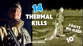 Endless Cold, No Sleep, 13 Coyotes: The Ultimate Predator Hunt! Part 1 #CoyoteHunting