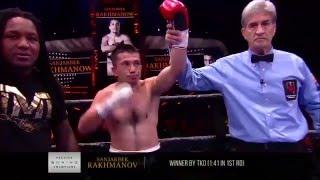 Sanjarbek "The Terminator" Rakhmanov vs Brett Simmons Highlights 6.20.15