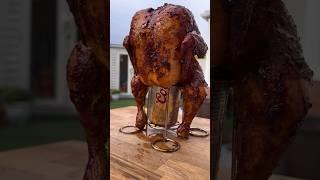 Beer Can Chicken #traeger #bbq #chicken #recipe #food