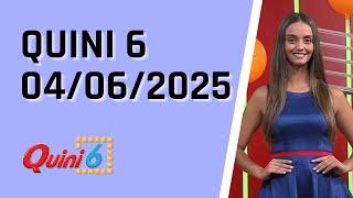 Quini 6 en vivo 04/06/2025 / Resultados del sorteo quini 6 del Miércoles 4 de Junio del 2025
