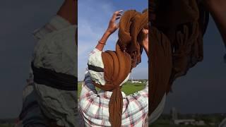 free style Dastar back side Turban look #pagg #dastar #turban #shorts #shortsfeed #youtubeshorts