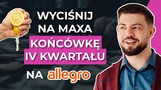 10 STRATEGII na zmaksymalizowanie ZYSKÓW W GRUDNIU na Allegro 