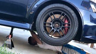 Bagging my Evo X (Air Suspension)