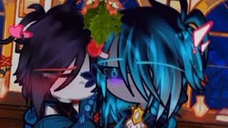 [] kissing under a mistletoe/ Gacha Life 2/Undertale, Ship-Killermare