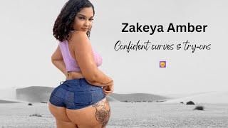 Zakeya Amber:  Unleashing Your Inner Style | Try-ons | Body Positivity