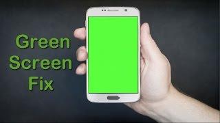 Samsung Galaxy Green screen Problem Fix (Green screen of death)