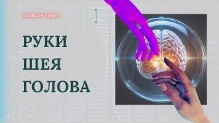 Взаимодействие рук, шеи и головы на спине. Знакомство с лопатками.