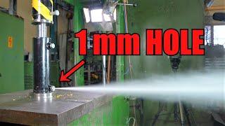 How Small Hole Can Oranges Be Pushed Through with Hydraulic Press? + Channel update!