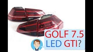 Задняя LED оптика для Volkswagen Golf 7.5 GTI