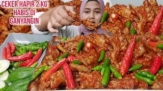 WENAK POLL‼️CEKER MERCON RAWIT TERNIKMAT|| INDONESIA FOOD || #asmr #mukbang #chickenfeetmukbang