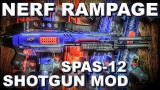 [REVIEW] Nerf Rampage Spas 12 Shotgun Modification Kit from Germany