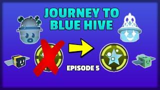 Journey To Blue Hive #5 Getting Windy Bee and Diamond Mask | Bee Swarm Simulator