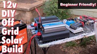 Complete 12v or 24v off grid solar tutorial. Beginner Friendly! Every step you will need.