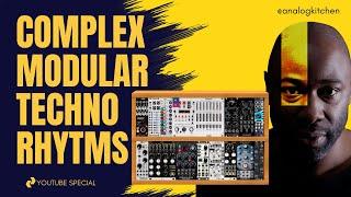 I'm Making Complex Modular Techno Rhythms For Playing Live
