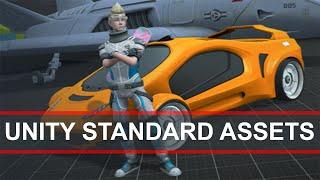 How to download Standard Assets Unity in 2023 and fixing UI errors