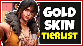 The ULTIMATE Gold Skins Tier List in Paladins! (Opinion)