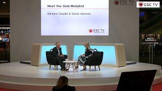 ESC TV at #ESCCongress 2022 - Meet the Gold Medallist - Goran Hansson