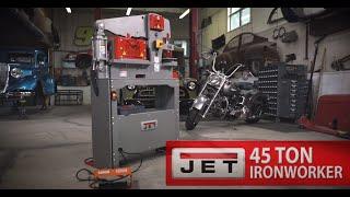 Introducing the JET 45 Ton Ironworker