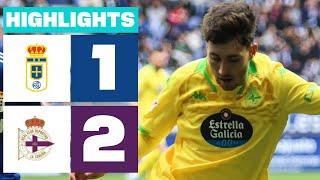 REAL OVIEDO 1 - 2 RC DEPORTIVO I HIGHLIGHTS LALIGA HYPERMOTION