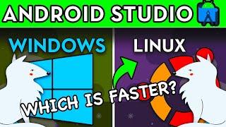 Linux vs Windows | Android speed test