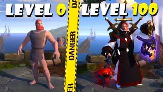 Zero to Hero Cursed Staff Level 0 to Level 100 / Albion Online