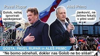 Vroča tema: "Golob, če ne boš priden, bom kandidiral!" Gosta: Pavel Rupar in Aleš Primc