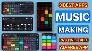 Top 3 Best Music Making Apps For Android | Music Production