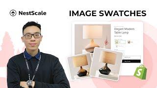 How to add Image Swatches in Shopify FREE - Variant images as swatches (2025)