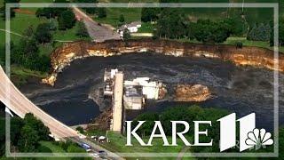 Wednesday morning flight over Rapidan Dam near Mankato