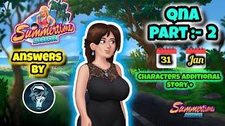 Summertime Saga Q&A Part 2: Latest Update Release Date & Debbie's Storyline Insights