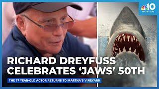 Actor Richard Dreyfuss returns to the Vineyard as ‘Jaws' celebrates 50th anniversary