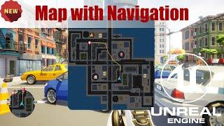 World Map & Minimap with Navigation in UE4/UE5. Downloads for Patrons