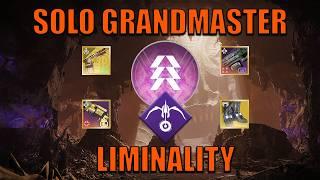 Solo Liminality Grandmaster Nightfall -  Prismatic Hunter (Platinum) [Destiny 2]