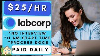 Lapcorp is Hiring Remote! + No Interview + 2 More Work From Home Jobs 2025 (Paid Daily)