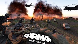 ARMA REFORGER | INTENSE MERCENARY ASSAULT OPERATION IN THE JUNGLE