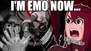 Okarun becomes emo...