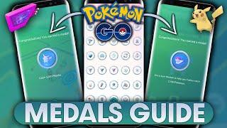 COMPLETE *PLATINUM MEDALS* GUIDE in POKEMON GO | EASIEST ONES TO GET!