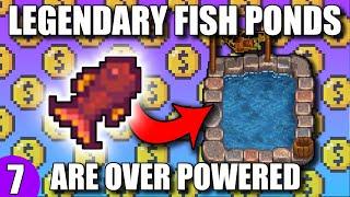 Legendary Fish Ponds are Overpowered! | 100% Completion Stardew Valley Lets Play