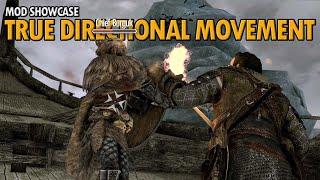 TRUE DIRECTIONAL MOVEMENT: SKYRIM MOD SHOWCASE | LOCK-ON & MODERN 3RD PERSON COMBAT