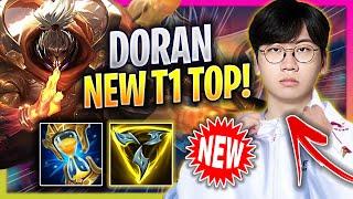 T1 DORAN NEW TOPLINE FOR T1! - T1 Doran Plays Jax TOP vs Yone! | Season 2024