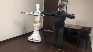 WorkFar Avatar Robot Live Mimic, Telepresence & First Person View