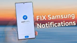 How to FIX Samsung Notifications (S22 Ultra, S21, S10 etc)