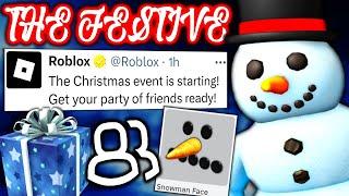 Roblox's Christmas event is involving the new parties update!? (THE FESTIVE LEAKS)